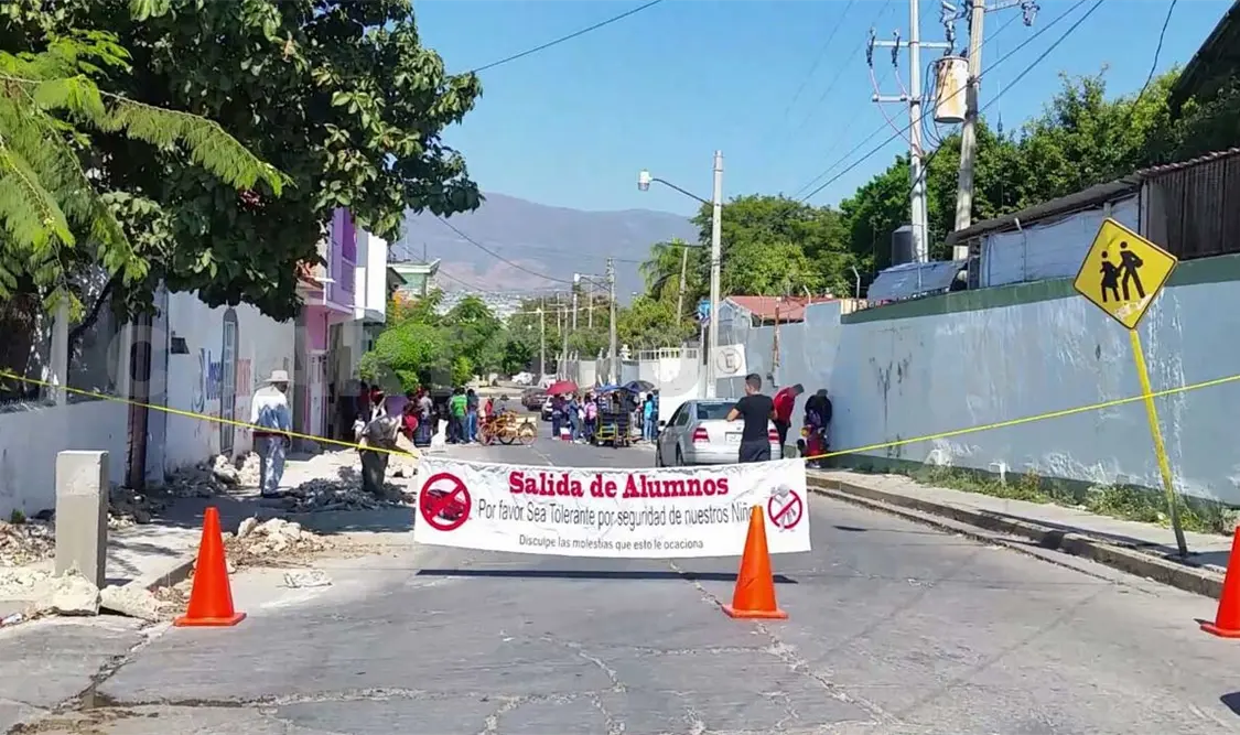 Nocivo cierre vial en escuelas