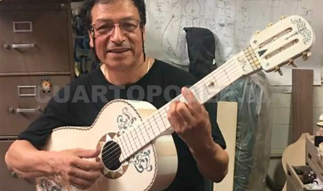 Paracho es el principal productor de guitarras del país, con unas 900 mil al año. Cortesía
