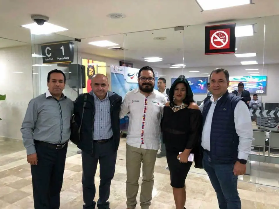 Resaltan empresarios chiapanecos la llegada de una nuevas aerolíneas a la entidad. Foto: Guillermo Ramos / CP
