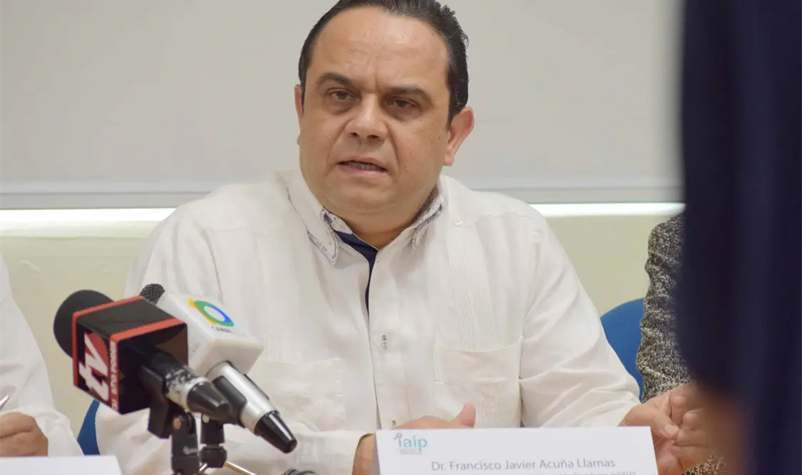 Francisco Javier Acuña, comisionado presidente del INAI. Foto: Guillermo Ramos / CP