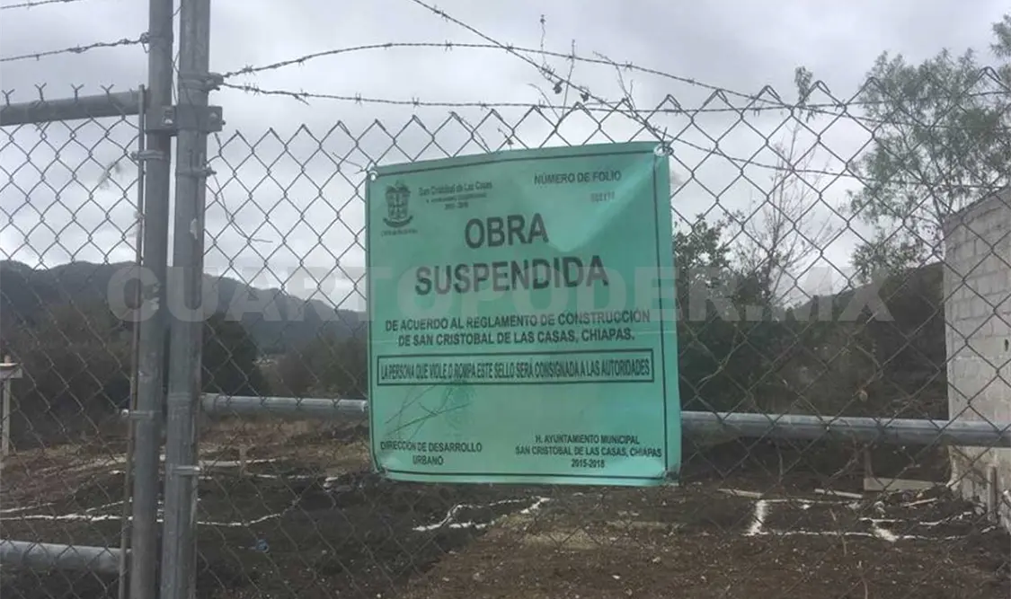 Clausuran obra que dañaba humedal