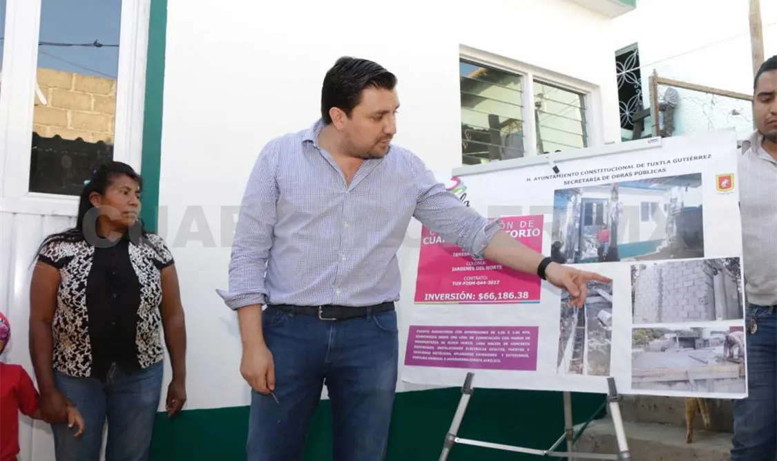 Combate Castellanos el hacinamiento en Tuxtla