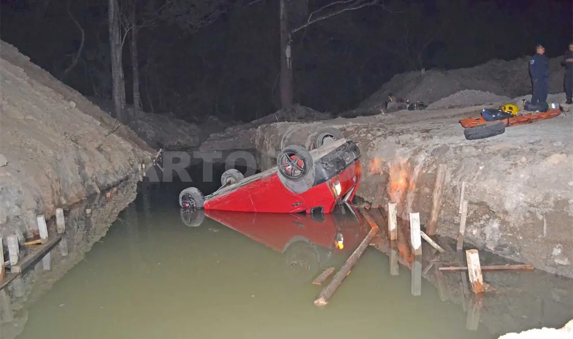 Conductor de Pointer murió al caer a un río desde libramiento