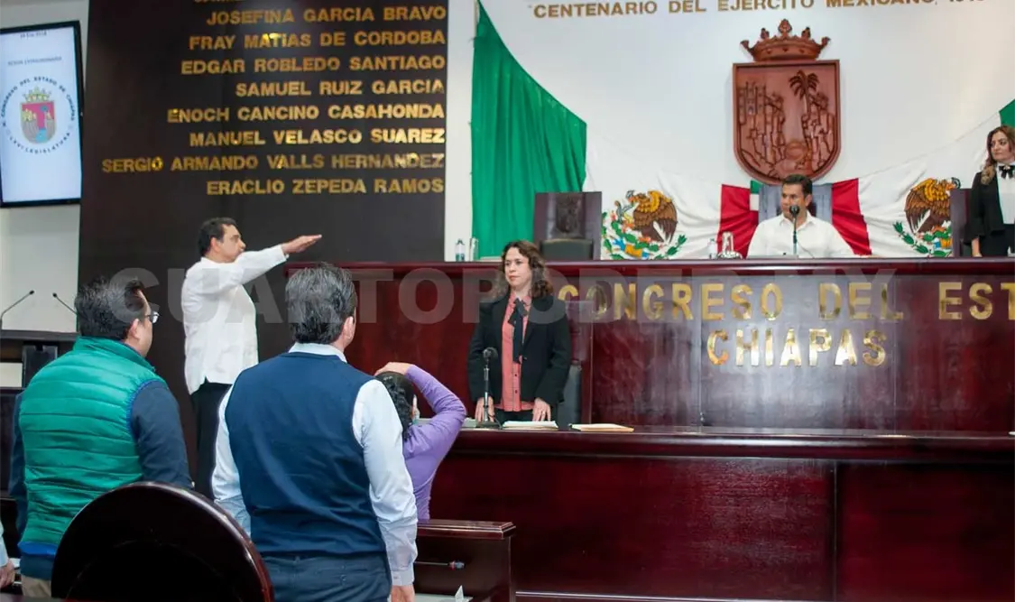 Juan Oscar Trinidad Palacios asume el PJE