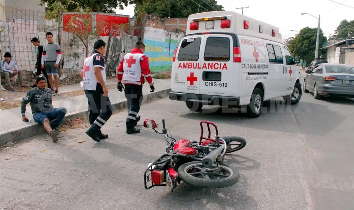 Motociclista fue impactado por un vehículo “fantasma”