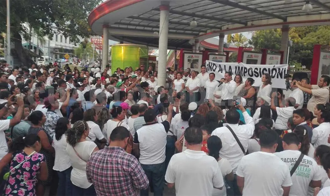 Militantes verdes rechazan imposición