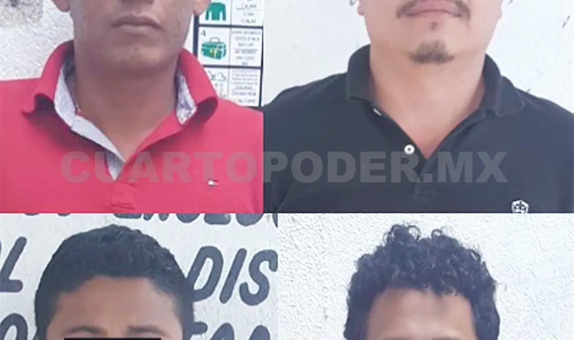 Municipales atrapan a sujetos con arma de fuego
