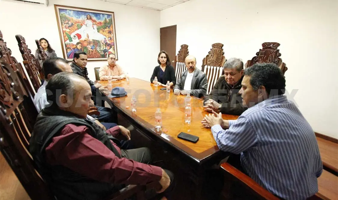 Juan Óscar Trinidad se reúne con magistrados