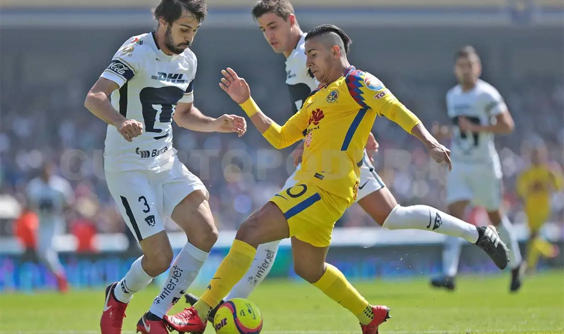 Pumas sigue de líder al firmar empate sin goles ante América