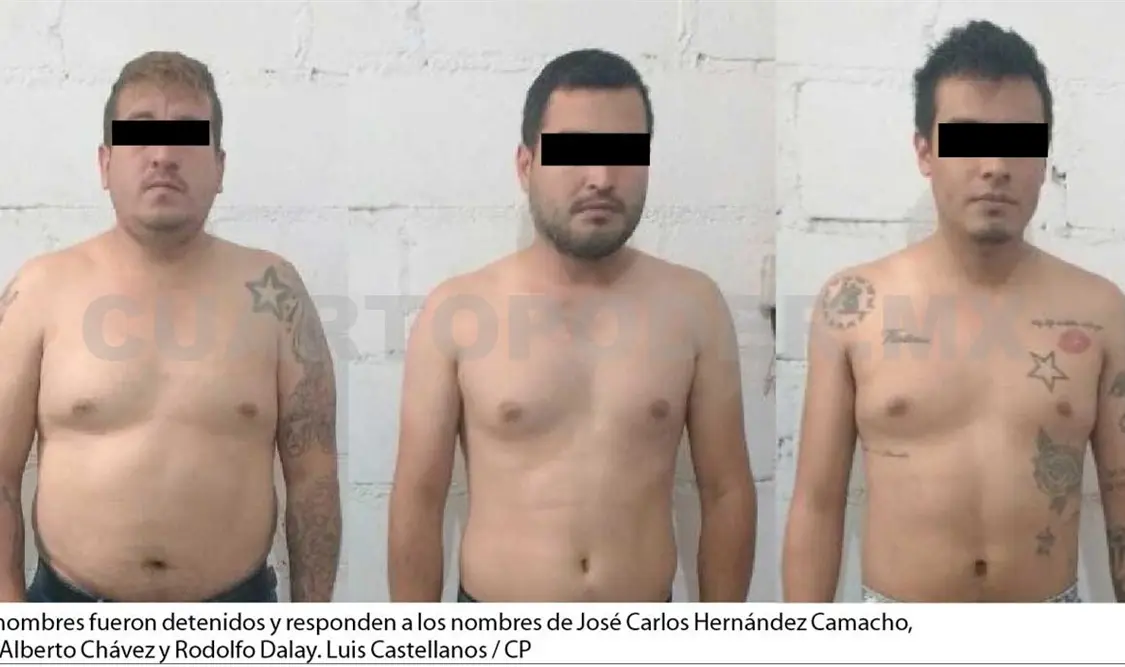 Caen tres presuntos ladrones de secundaria