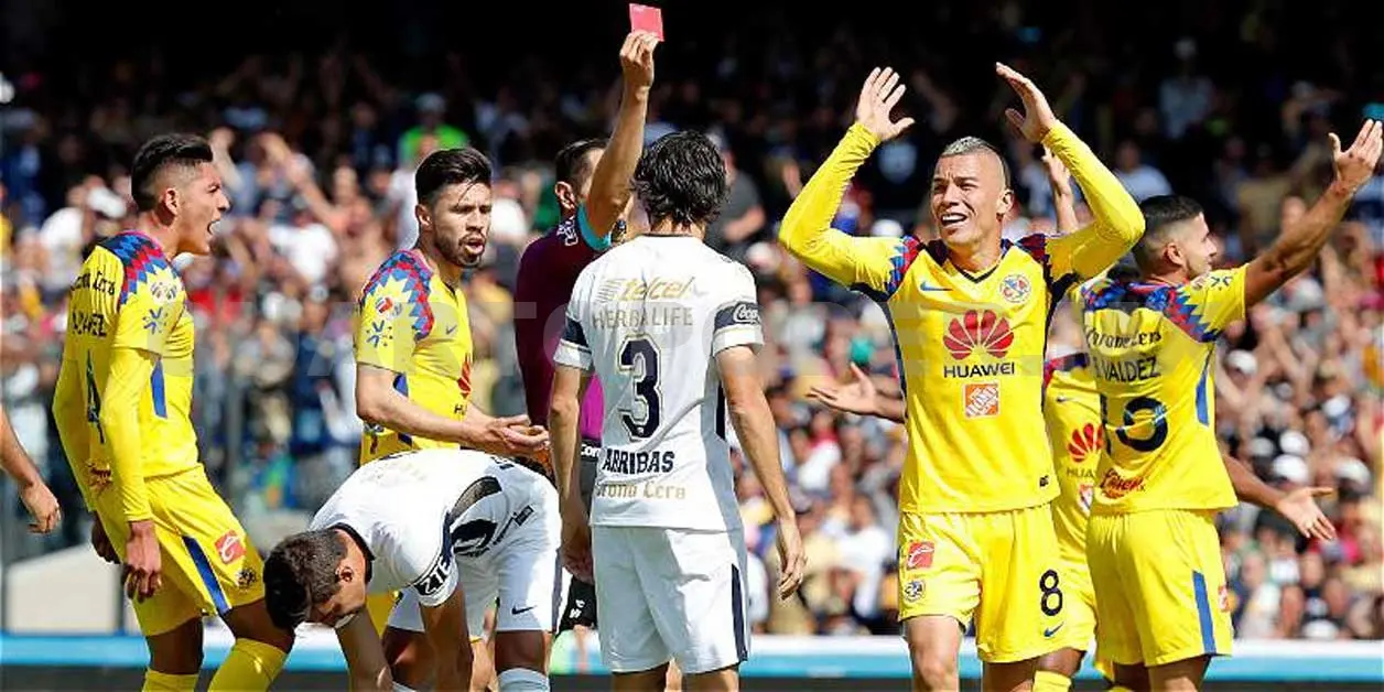 Club América, inconforme por expulsión de Uribe