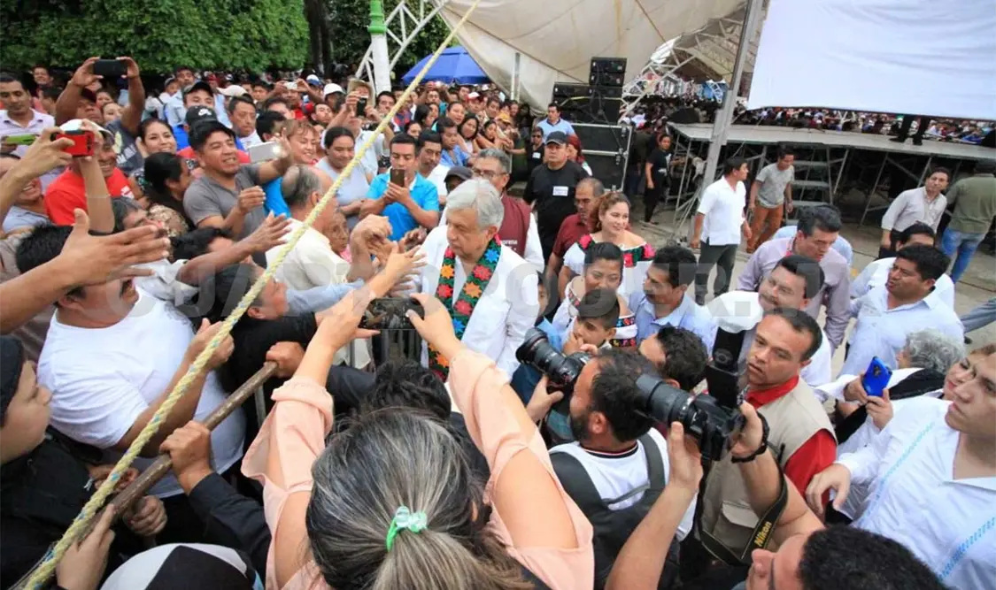 Desde Chiapas, llama AMLO a transformar la vida pública