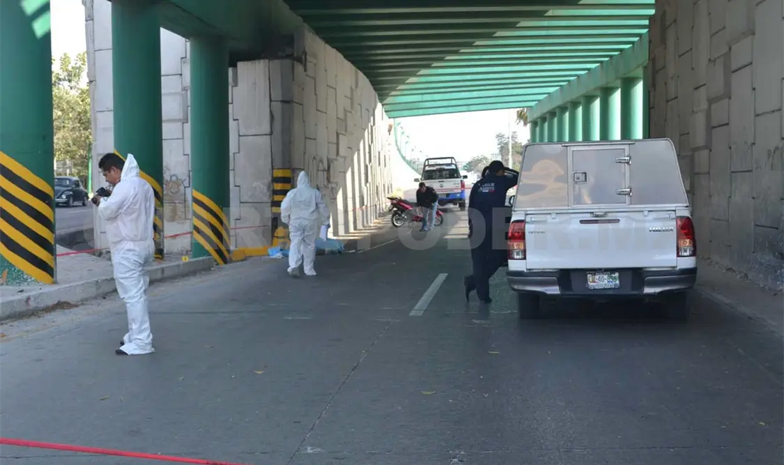 Motoneta arrollada; una muerta y un herido