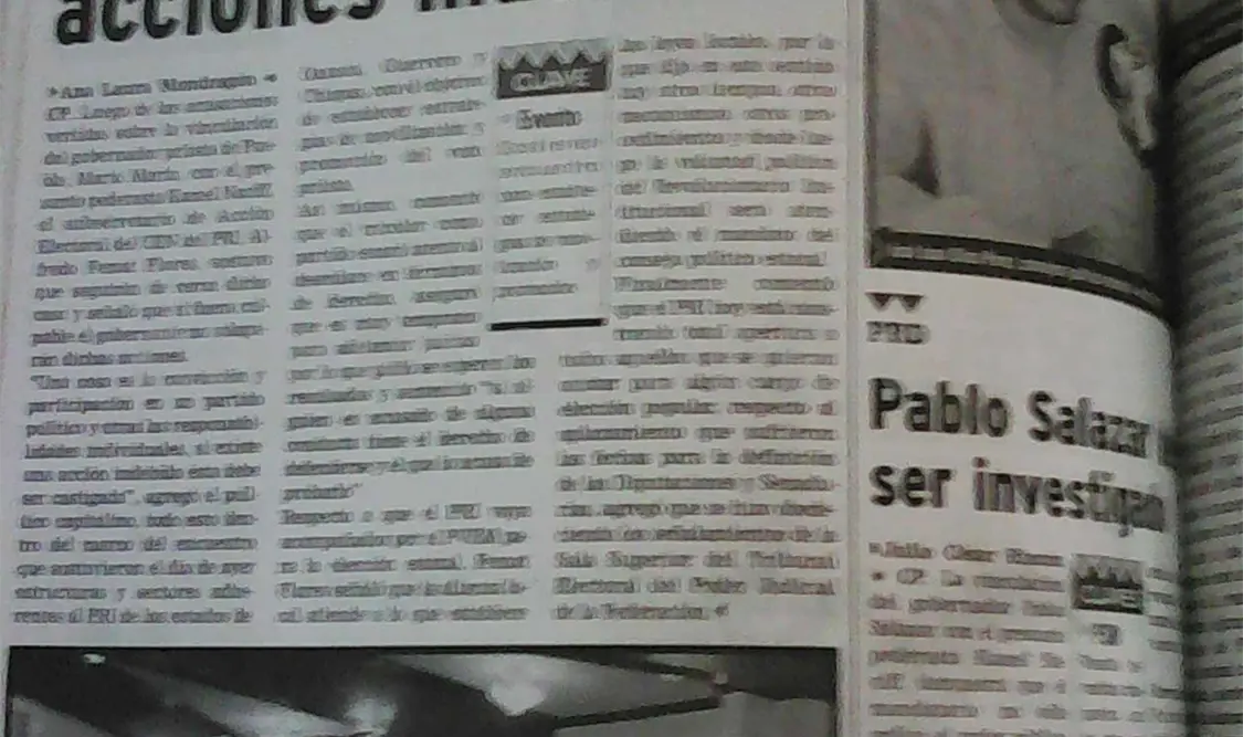 Siniestro pasado: Pablo Salazar Mendiguchía debe ser investigado