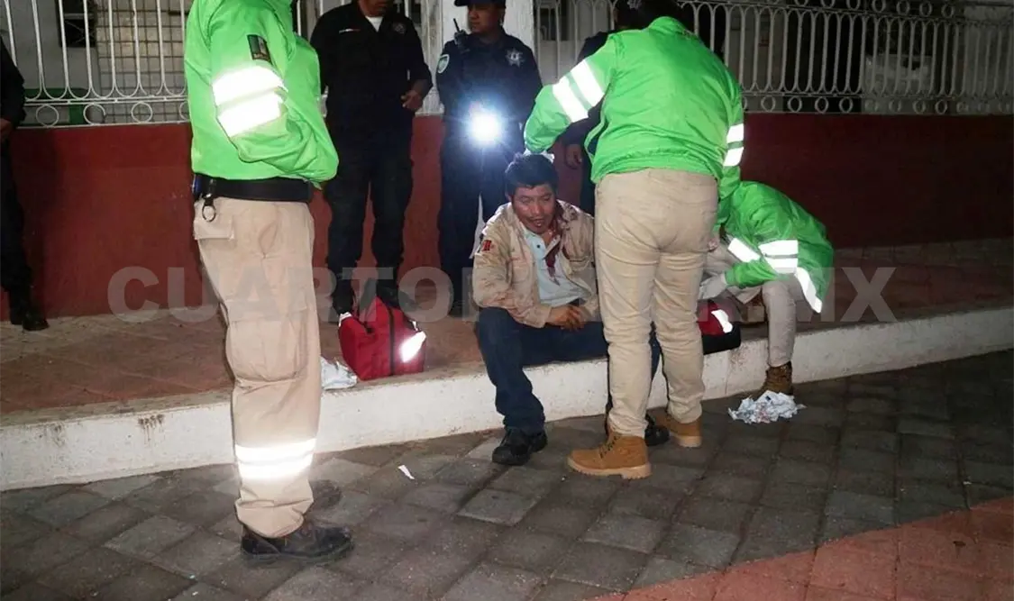 Desconocidos hieren a un guatemalteco