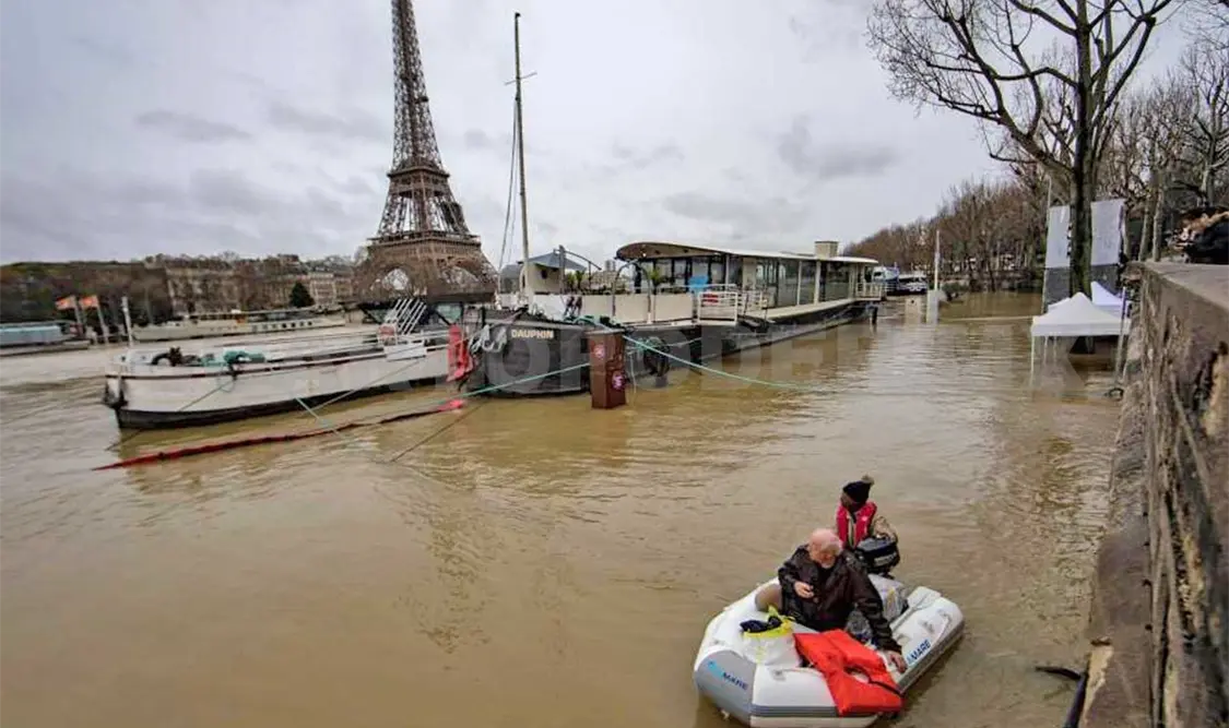 Según previsiones, el río no subirá tanto como en el 1910. Cortesía