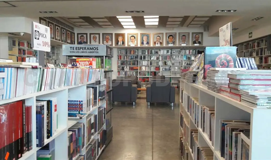 Librería José Emilio Pacheco, un espacio con miles de títulos