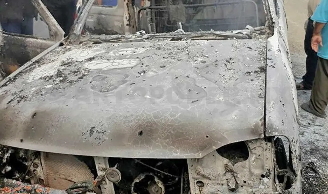 Dos muertos y daños materiales por emboscada