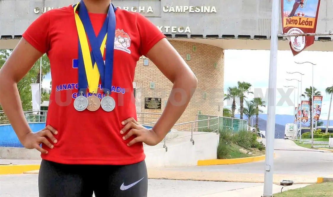 Chiapaneca destaca con 3 medallas en el nacional