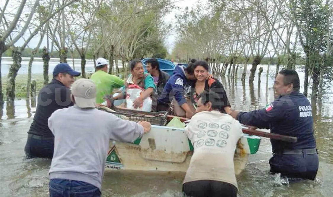 Solicitará Chiapas declaratoria de emergencia por daños