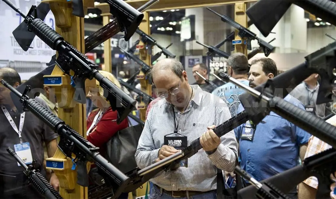 EUA, fuente de armas letales para crímenes