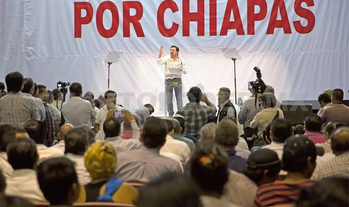 Va por la gubernatura de Chiapas