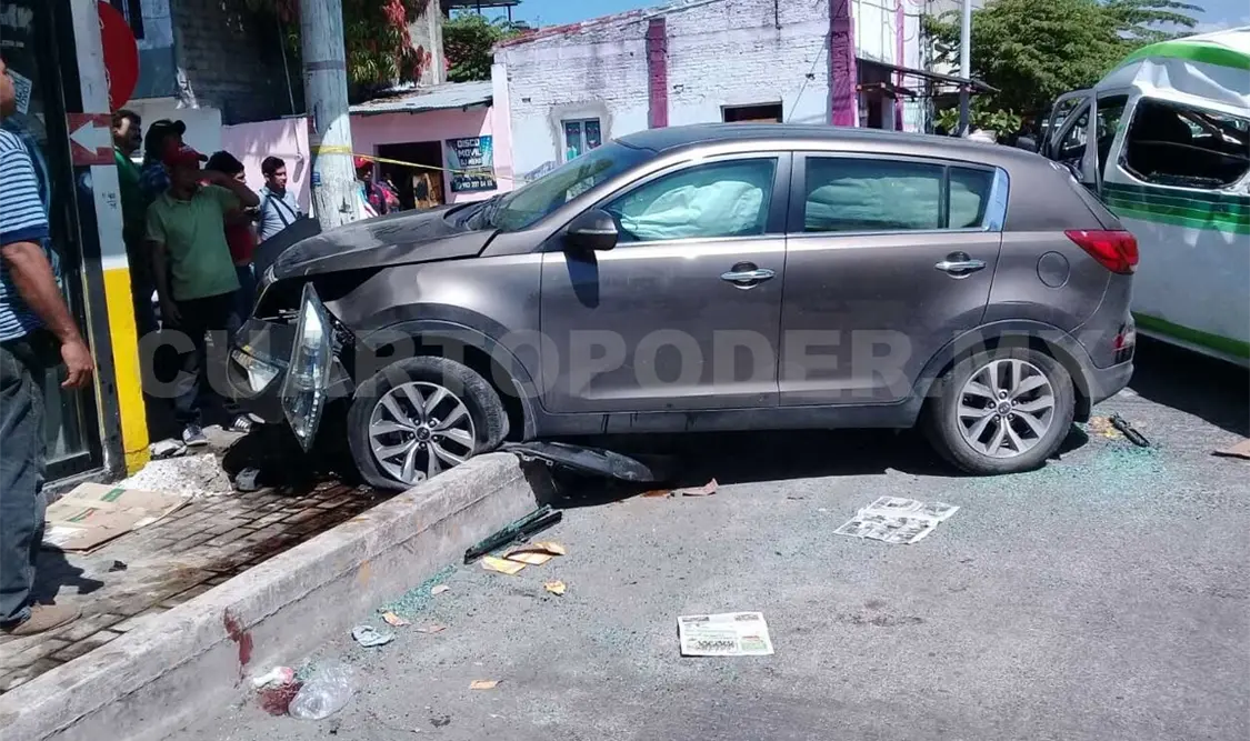 Fuerte choque deja nueve lesionados