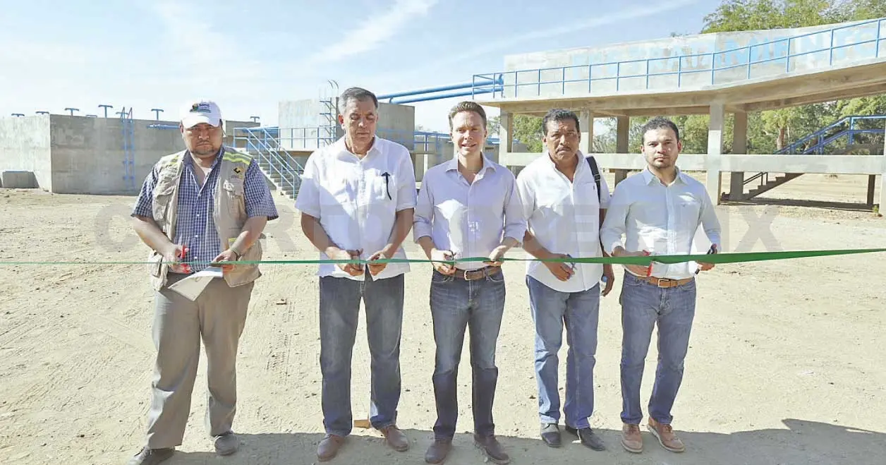 Inaugura MVC primera etapa de nueva planta de tratamiento