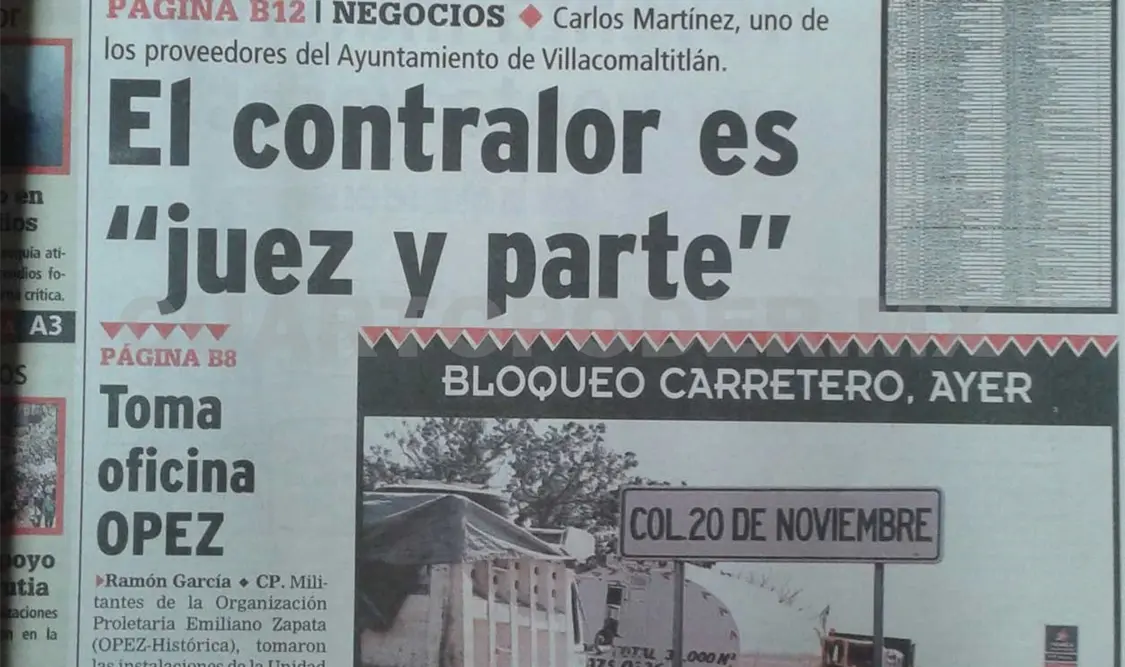Siniestro pasado: Oculta Salazar Mendiguchía“rezagos agrarios”