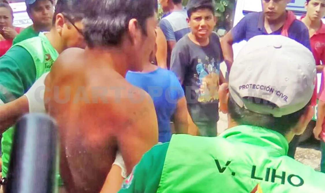 Acuchillaron a sujeto en una riña callejera