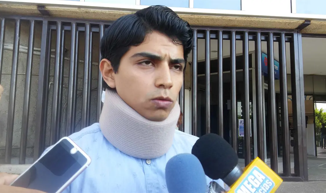 Ainer González fue chocado por otro joven que, según lo mencionado, iba a exceso de velocidad y bajo los efectos del alcohol. Foto: Guillermo Ramos/Cp