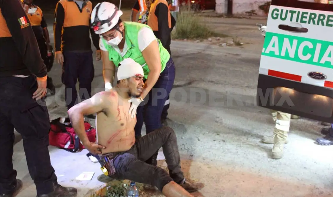 Lo lesionan a batazos en una riña callejera