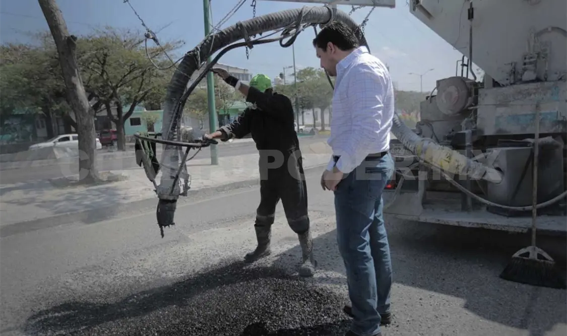 Intensifican bacheo en Tuxtla Gutiérrez