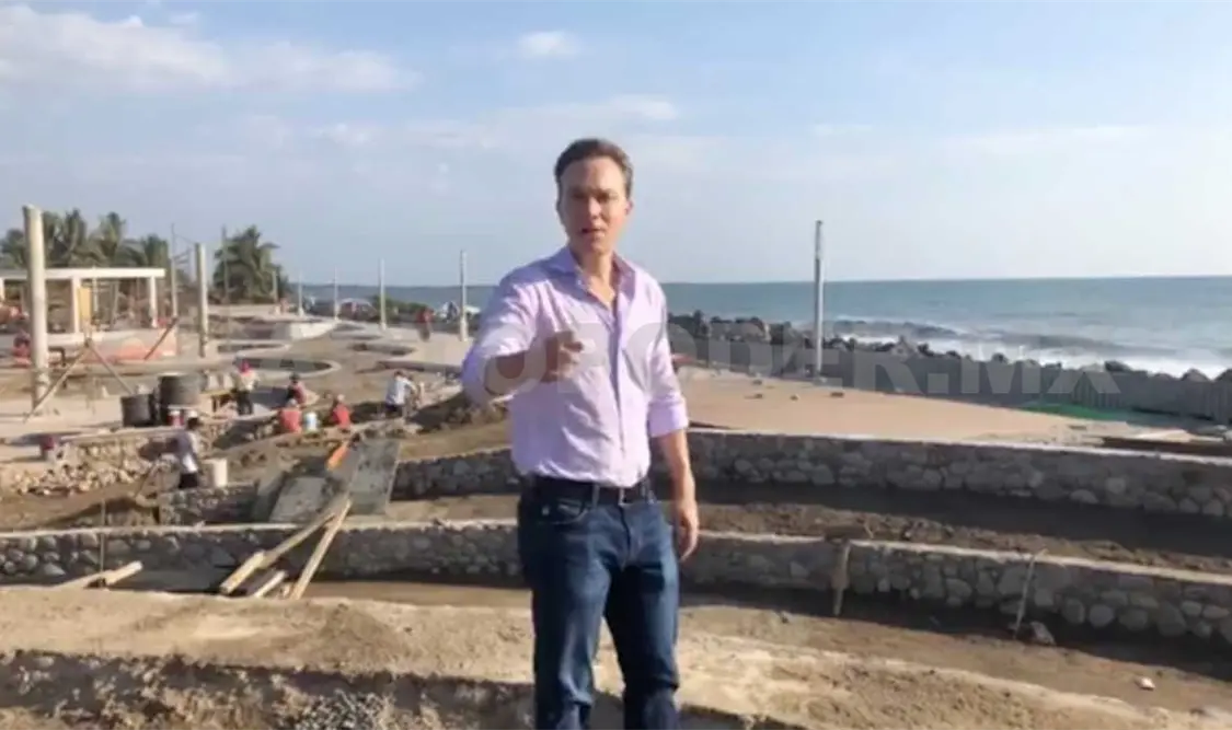 Casi listo el nuevo Malecón de Puerto Madero: Manuel Velasco