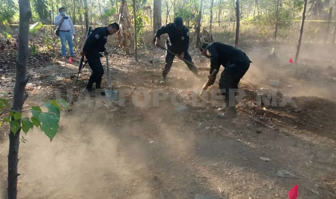 Fosas clandestinas estaban vacías