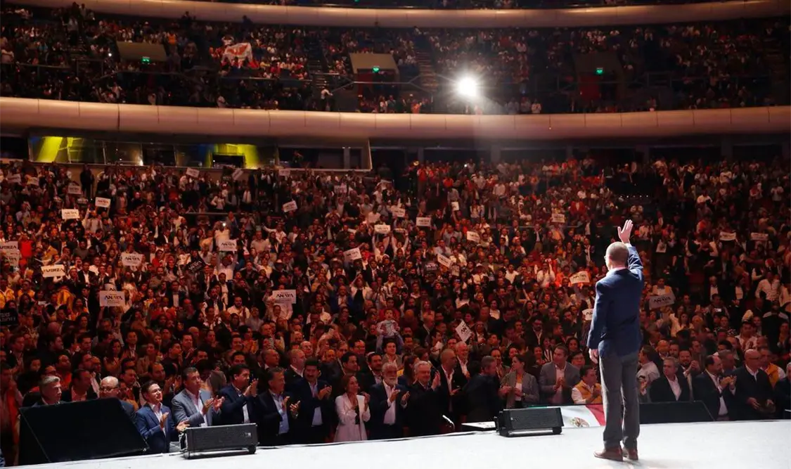 Anaya rinde protesta como candidato presidencial de coalición PAN-PRD-Movimiento Ciudadano