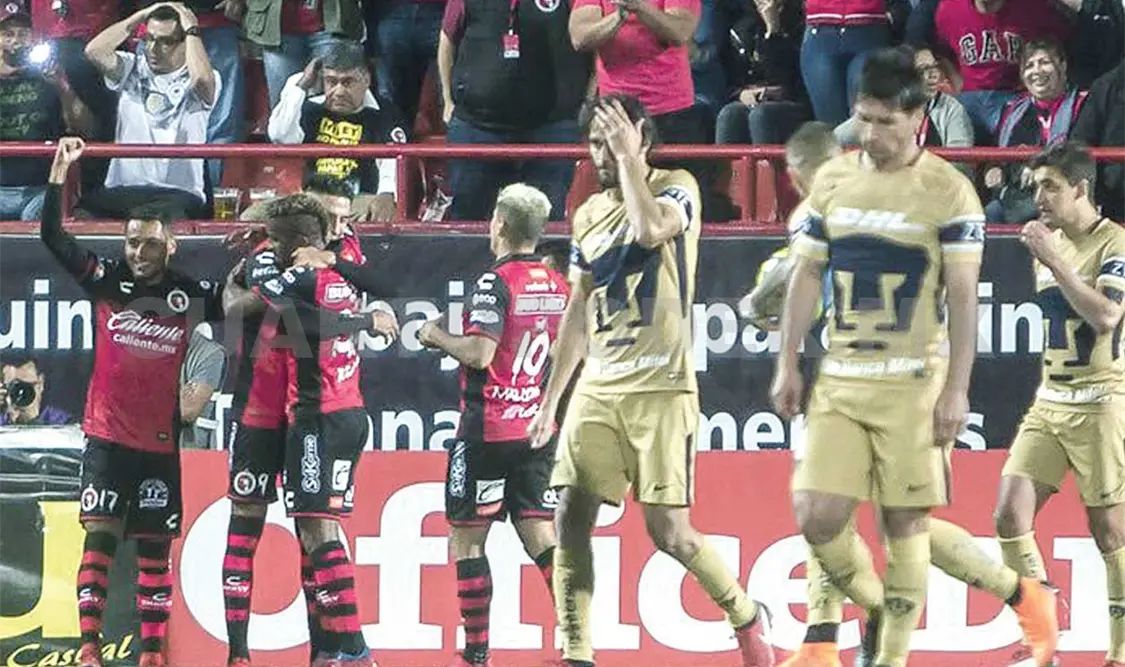 Pumas parece perder el ritmo con el que inició el Clausura 2018. Sufrieron anoche su segundo descalabro en forma consecutiva. Agencias