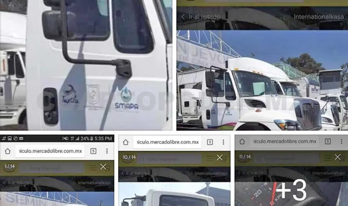 Se vende camión de SMAPA