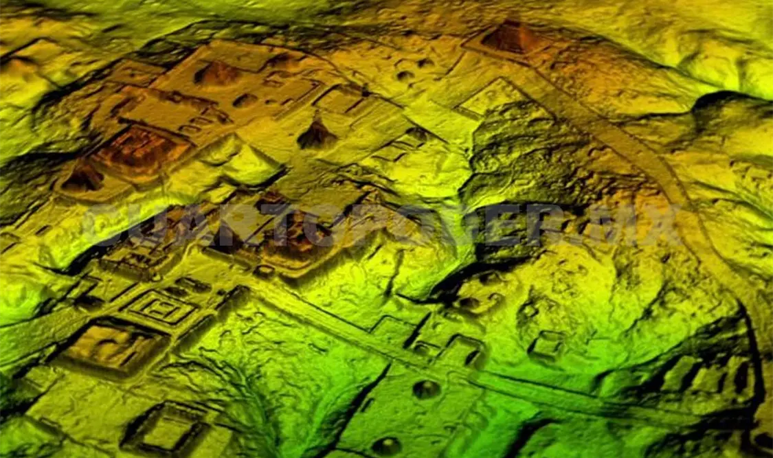La tecnología permite penetrar el manto forestal . Cortesía