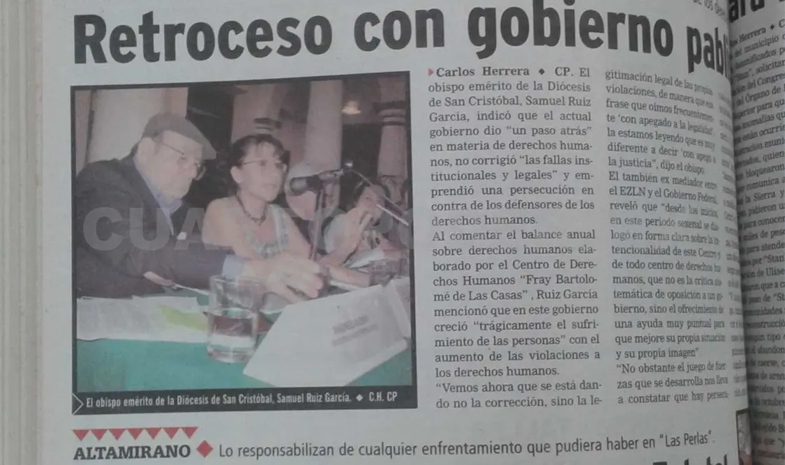 Siniestro pasado: OCEZ rompe nexo con el gobierno estatal