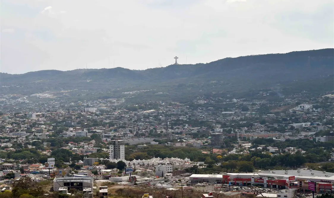 Perspectiva de Tuxtla Gutiérrez y algunas obras que se han realizado. Foto: Óscar León/Cp