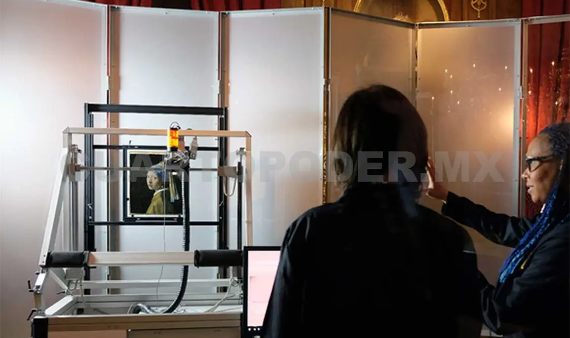 Analizan cuadro pintado por Vermeer