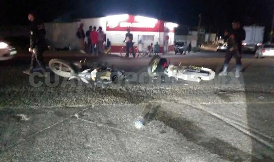 Motociclista resultó con muerte cerebral