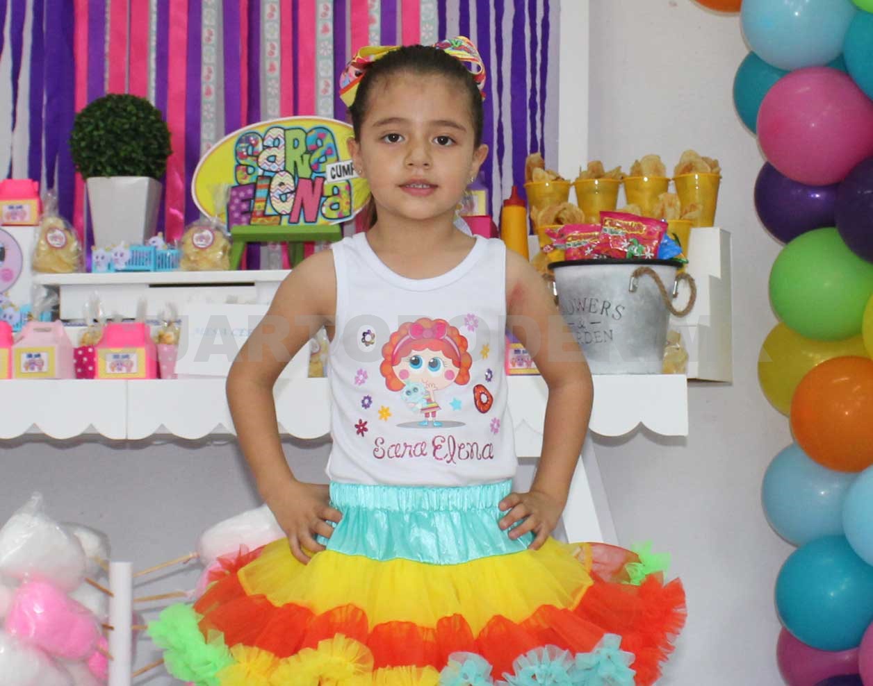 Una fiesta llena de color