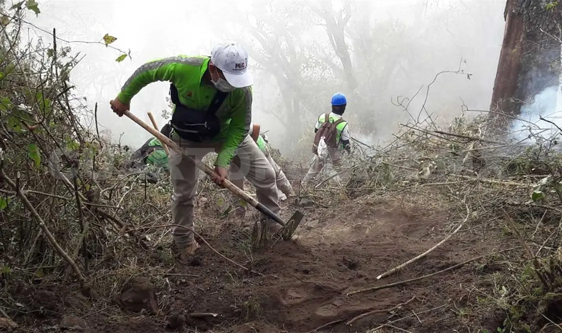 Guatemala se une a combate de incendio