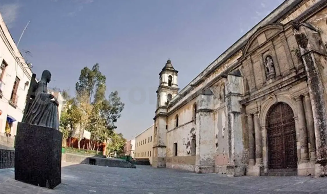 Los restos continuarán descansando en el Claustro de Sor Juana. Cortesía