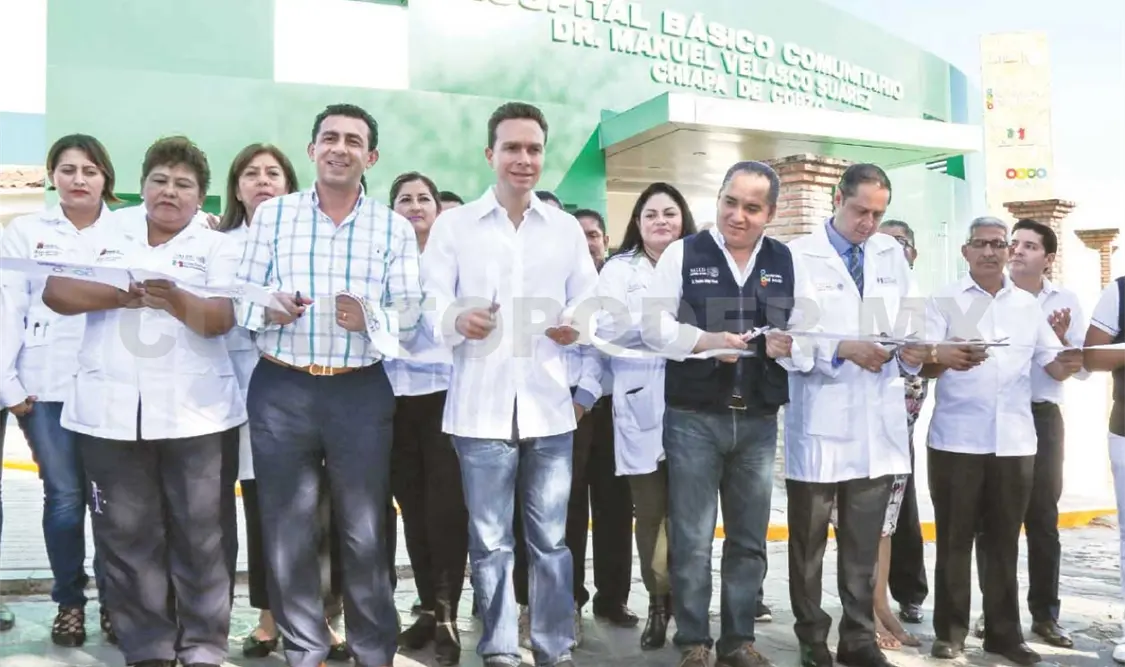 Inaugura Velasco Hospital Básico Comunitario
