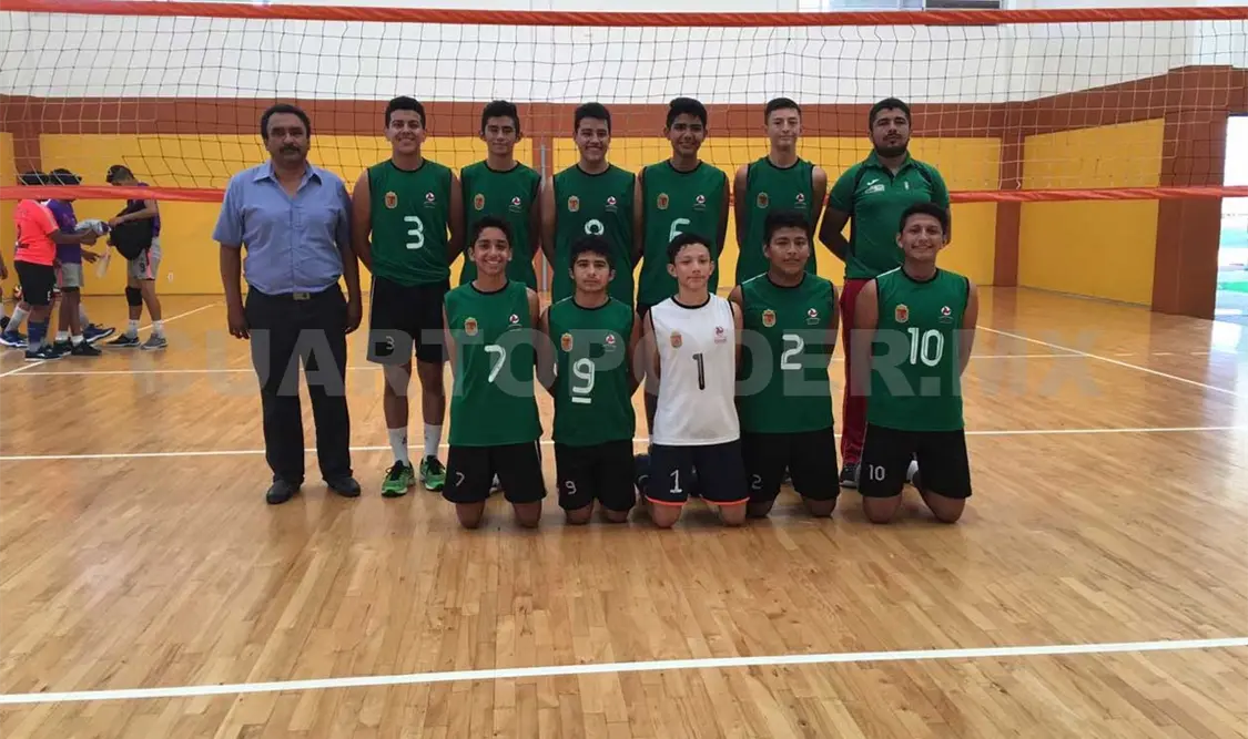 Clasifica Chiapas a la OyNJ 2018 en voleibol de sala