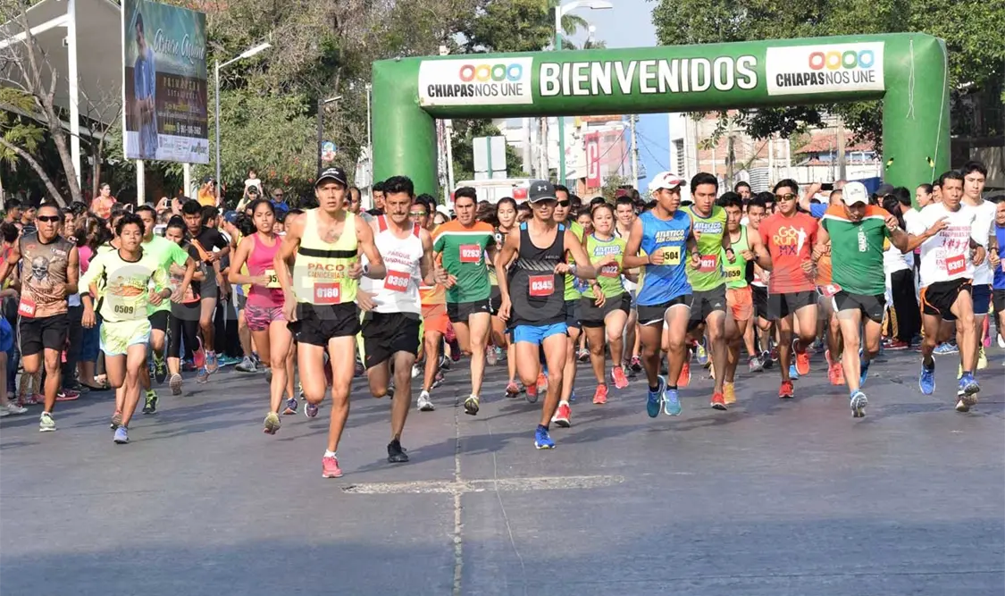 Van por el recorrido nocturno 112 en Chiapa