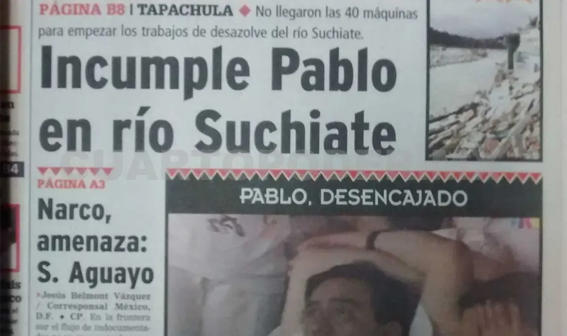 Siniestro pasado: Lugareños evidencian incumplimiento pablista